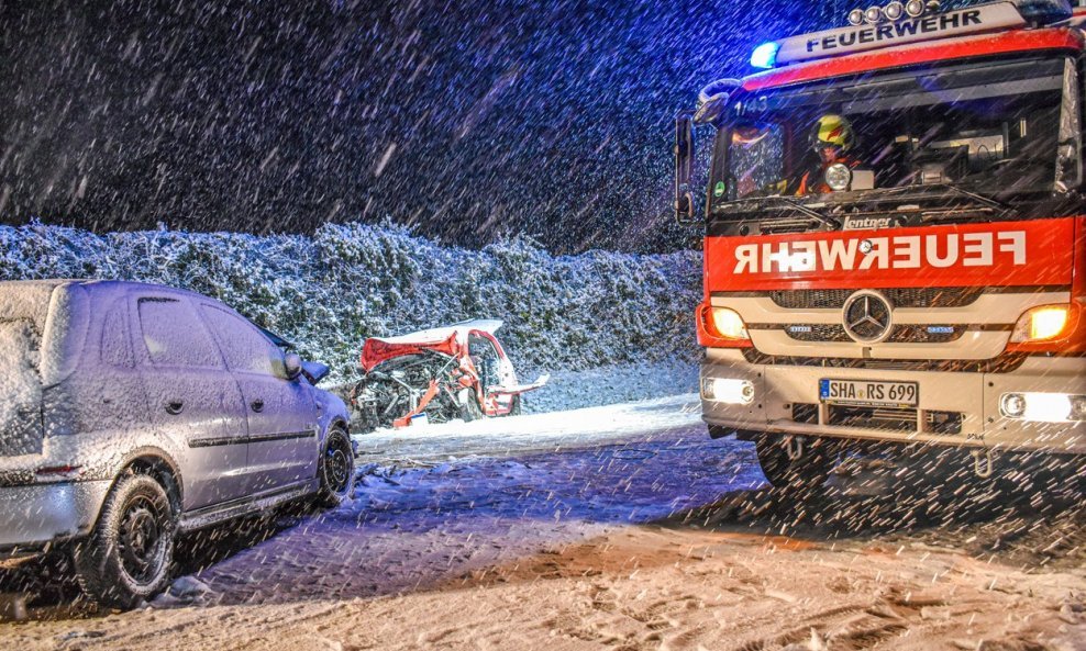 Prometna nesreća kod mjesta Blaufelden u državi Baden-Württemberg