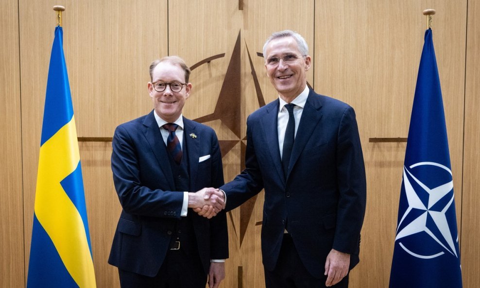 Tobias Billstrom i Jens Stoltenberg