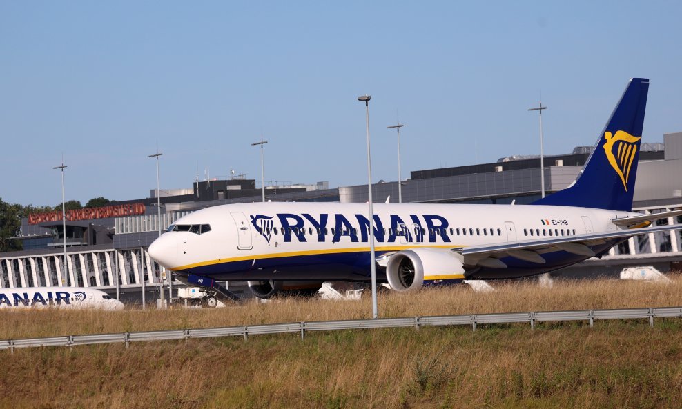 Zrakoplov Ryanaira (ilustrativna fotografija)