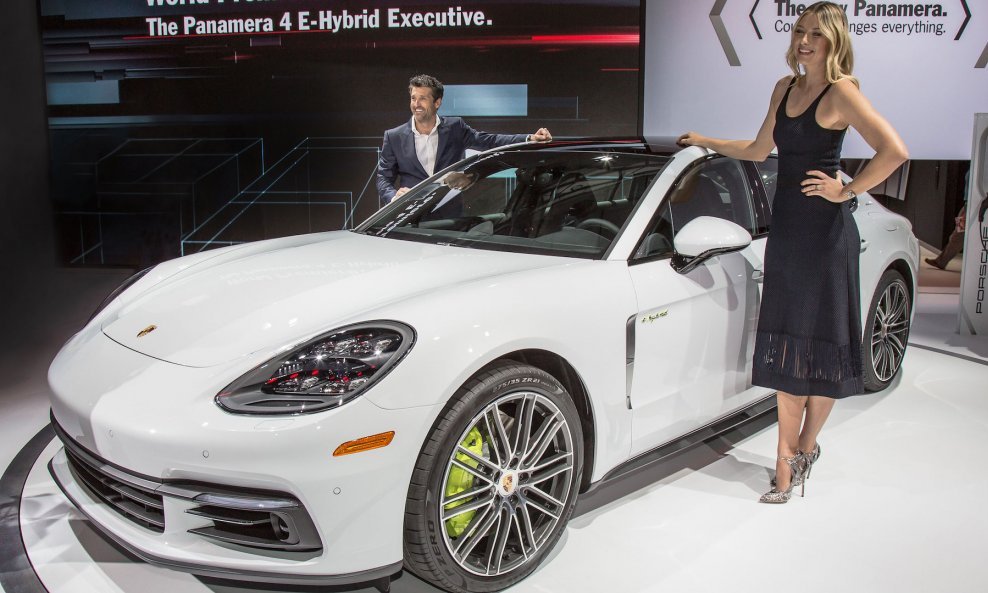Maria Šarapova i Patrick Dempsey, tenisačica i glumac te vozač utrka, brand ambasadori Porschea