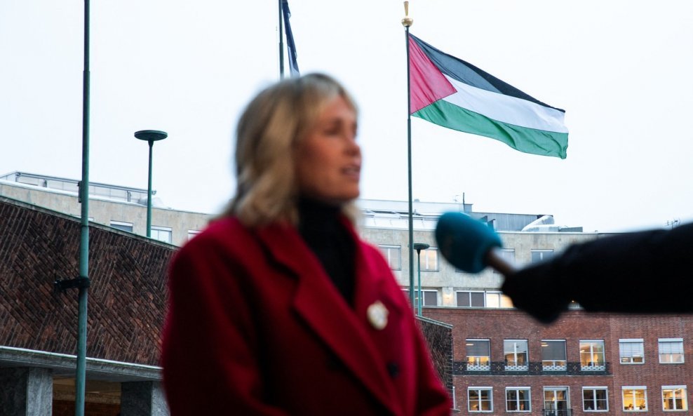 Palestinska zastava u Oslu