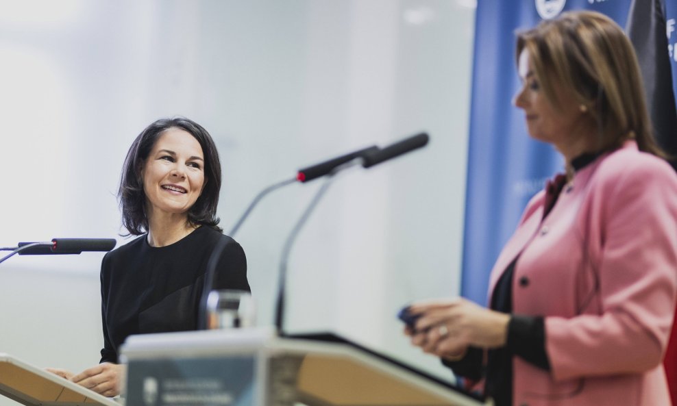 Annalena Baerbock i Tanja Fajon