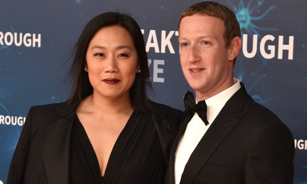 Priscilla Chan i Mark Zuckerberg