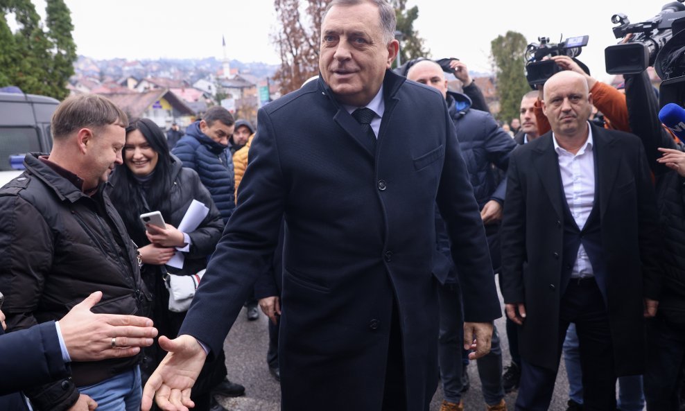 Ilustracija/Milorad Dodik stigao na Sud BiH u Sarajevu