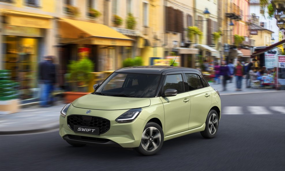 Suzuki Swift 7. generacija (boja Cool Yellow Metallic)