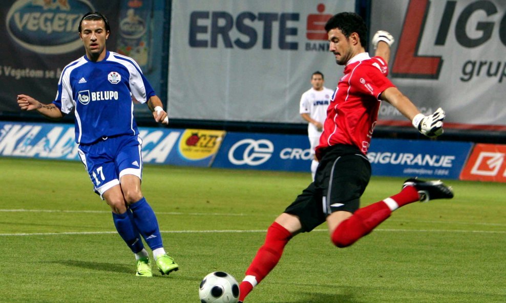 Slaven Belupo - Hajduk, Bojan Vručina i Danijel Subašić