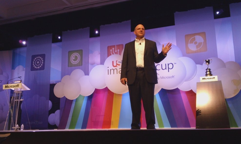 Steve Ballmer na Imagine Cupu 2011.