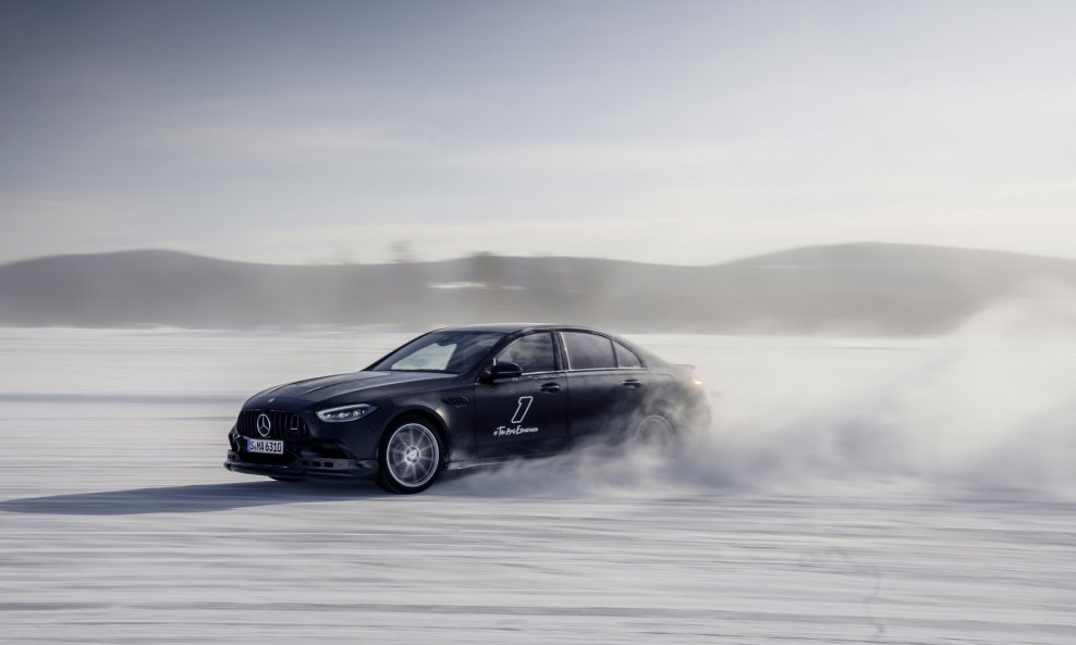 AMG Experience on Ice program u divljini švedske Laponije