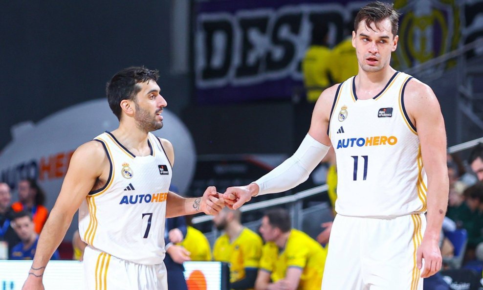 Facundo Campazzo i Mario Hezonja (Real Madrid)