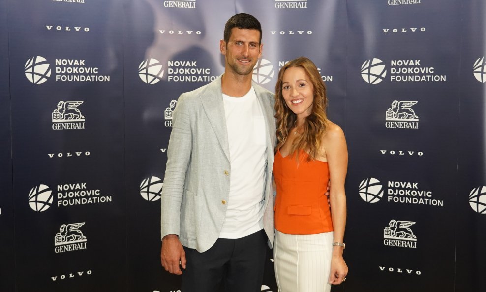 Novak i Jelena Đoković