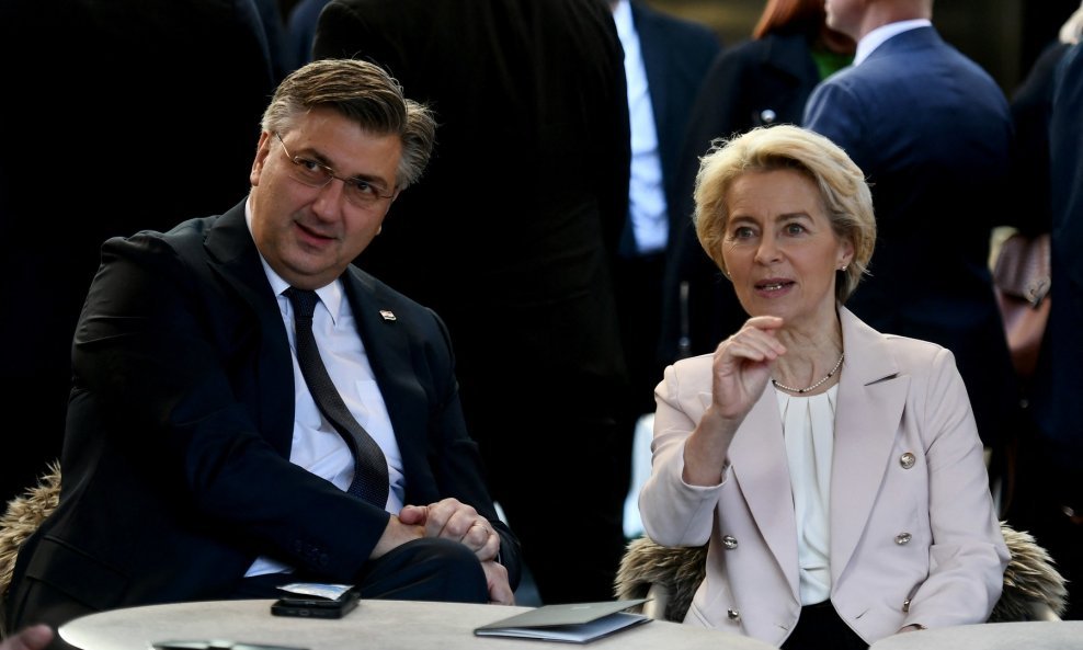 Andrej Plenković i Ursula von der Leyen