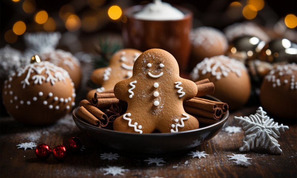 Gingerbread kolačići su hrskavi i vrlo aromatični