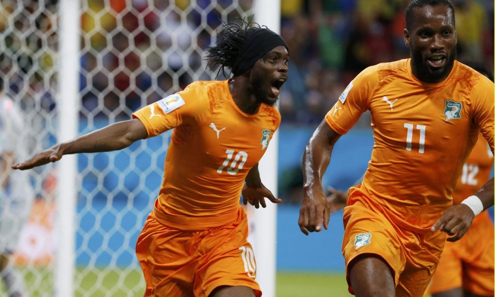 Gervinho i Didier Drogba