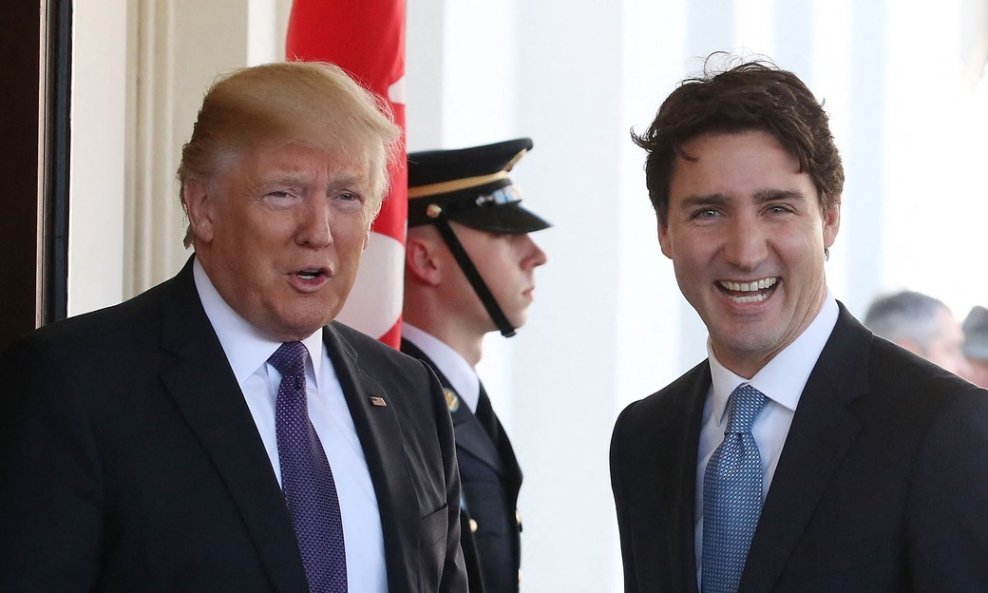 Donald Trump i Justin Trudeau