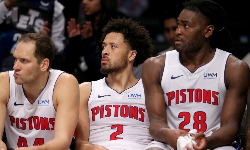 Bojan Bogdanović, Cade Cunningham i Isaiah Stewart