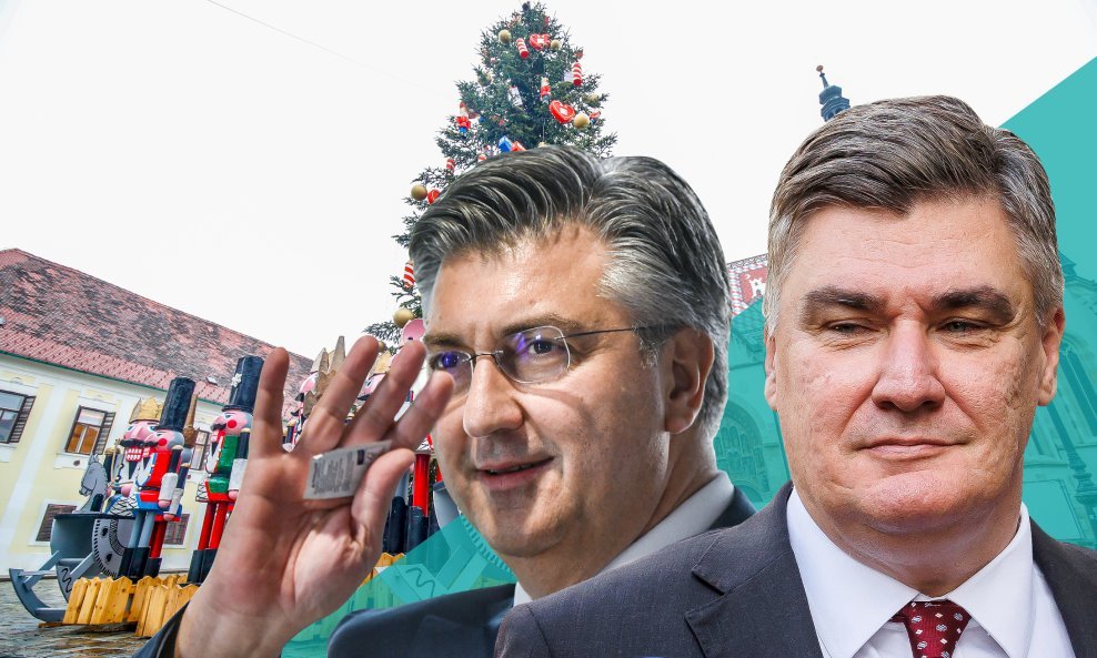 Andrej Plenković i Zoran Milanović