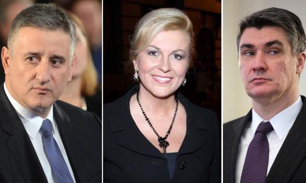 spojka kolinda grabar kitarović zoran milanović tomislav karamarko