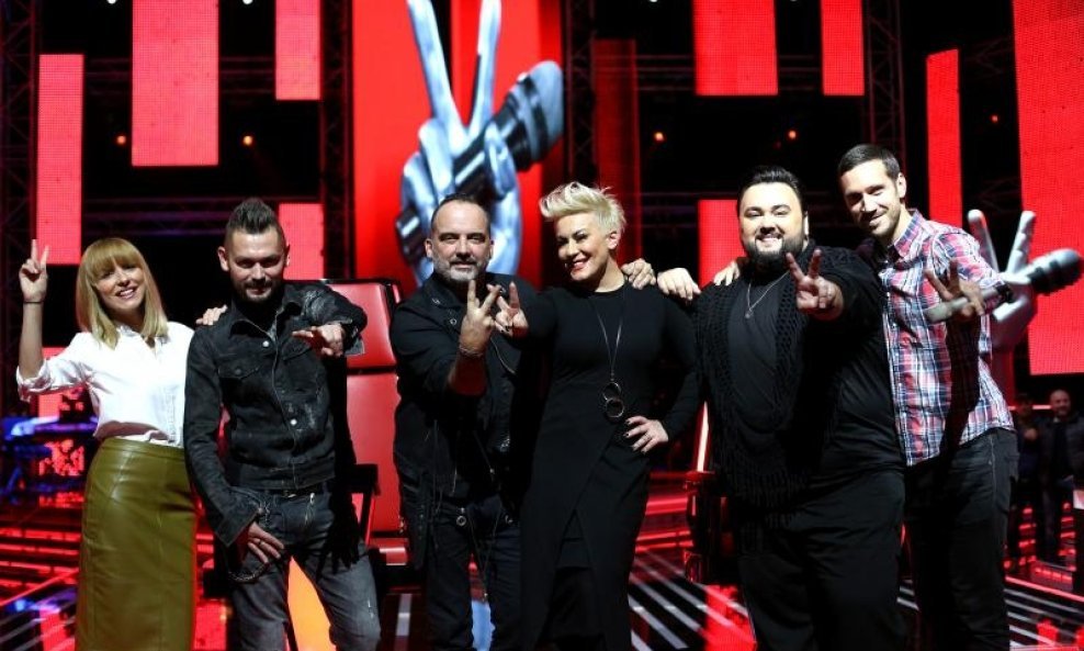 Žiri i voditelji showa The Voice