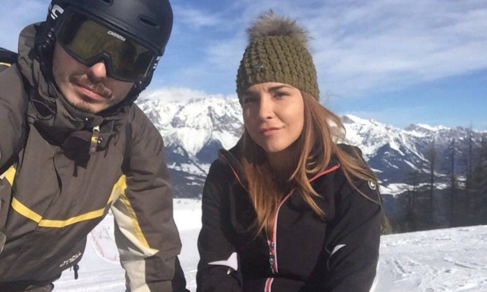 Marijana Batinić sa suprugom Matejom