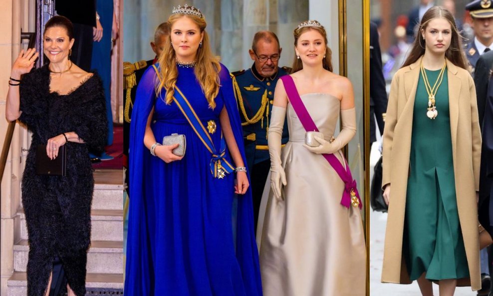 Švedska princeza Victoria, nizozemska princeza Catharina-Amalia, belgijska princeza Elisabeth, španjolska princeza Leonor