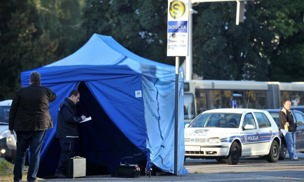 Policija obavlja očevid na križanju Radničke i Vukovarske