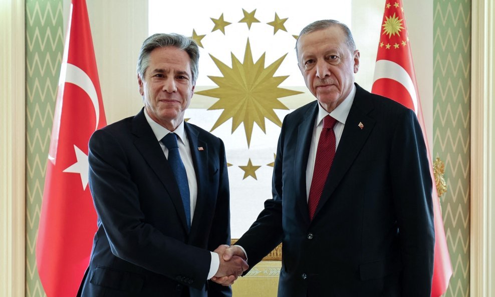 Antony Blinken i Tayyip Erdogan