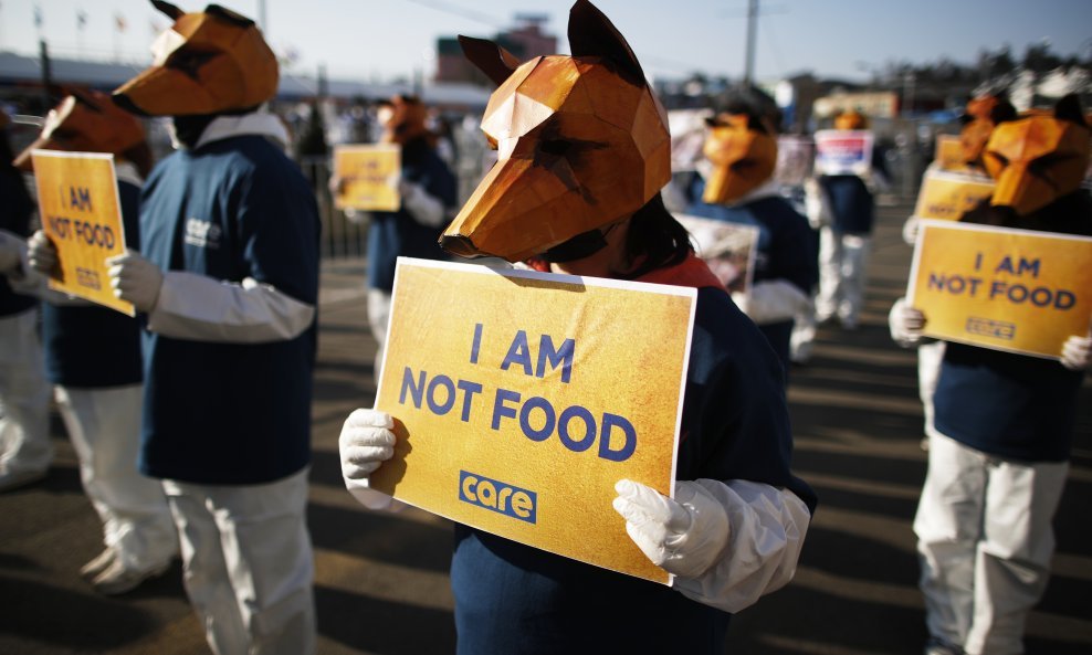 Protest protiv konzumacije psećeg mesa