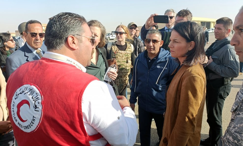 Annalena Baerbock u egipatskoj pokrajini Sjeverni Sinaj