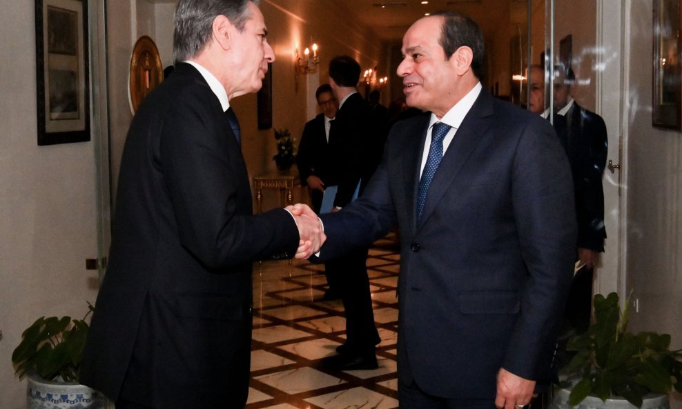 Antony Blinken u Egiptu s predsjednikom Abdul Fattah al-Sisi