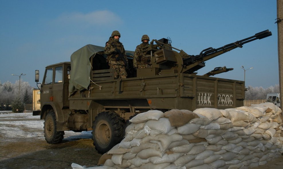 Inačica topa montirana na kamion poljske vojske