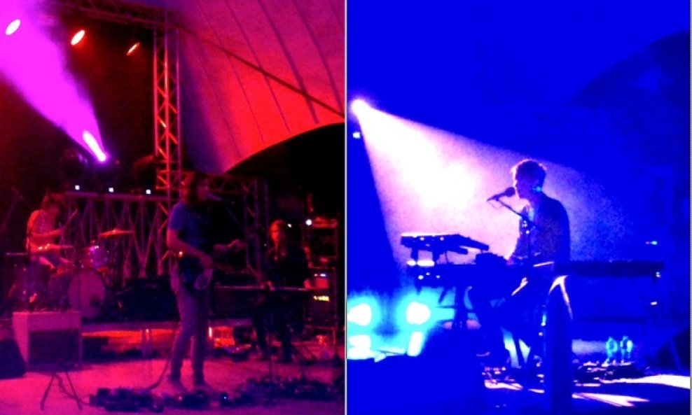 Tame Impala i James Blake na pozornici Venerande