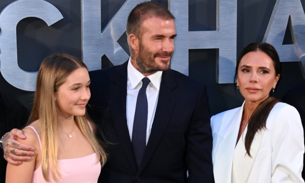 Harper Seven Beckham s roditeljima
