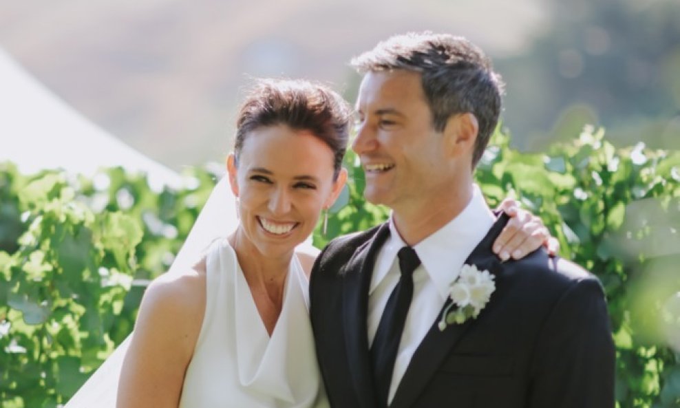 Jacinda Ardern i Clarke Gayford