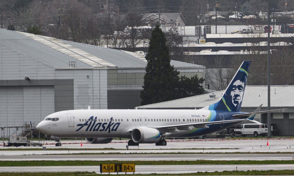 Boeing 737 MAX 9 tvrtke Alaska Airlines