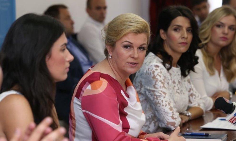 Kolinda Grabar Kitarović na Savjetu mladih u Splitu