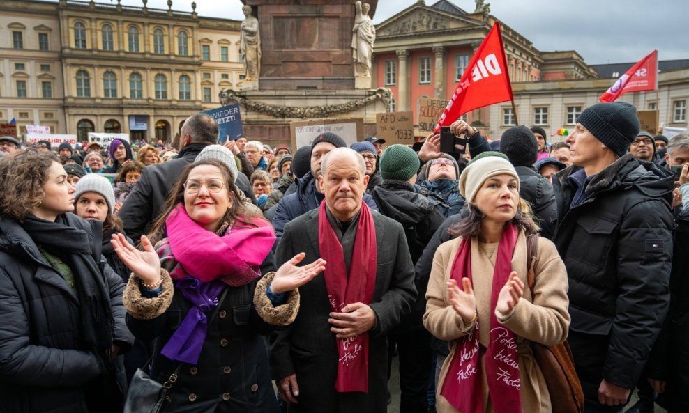 Olaf Scholz i Annalena Baerbock