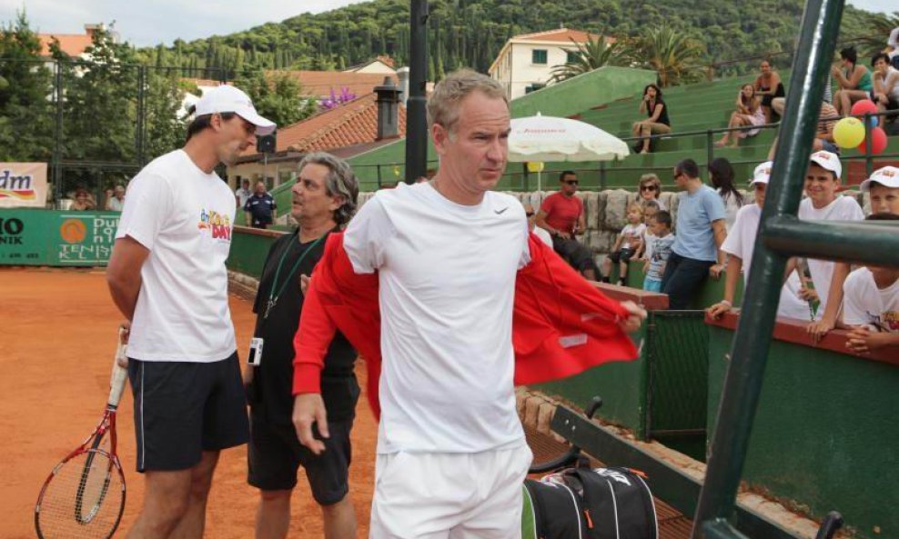 Goran Ivanišević i John McEnroe u Dubrovniku