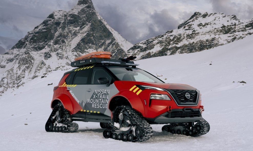 Nissan X-Trail Mountain Rescue koncept