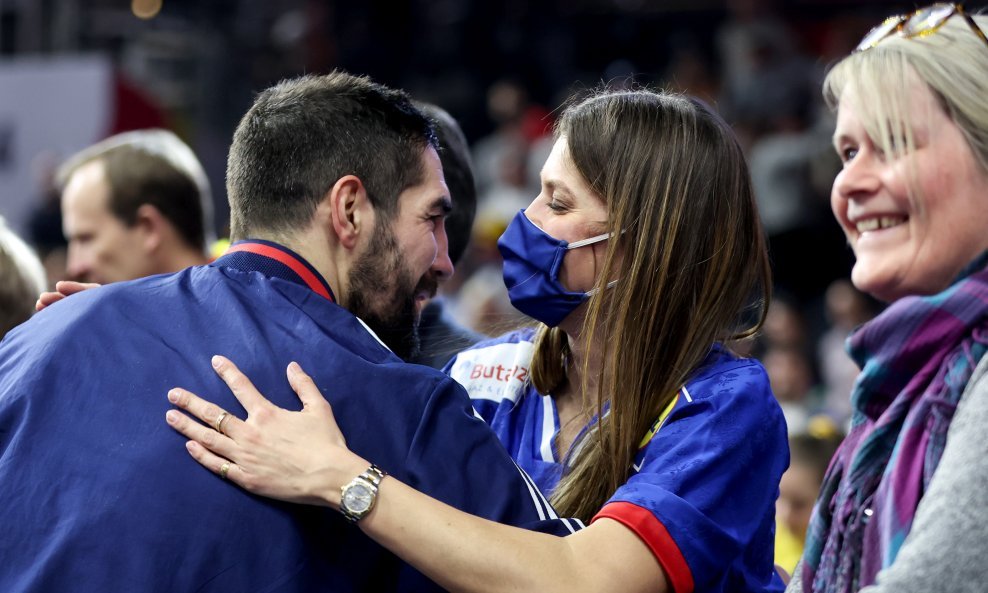 Nikola Karabatić i Geraldine Pillet