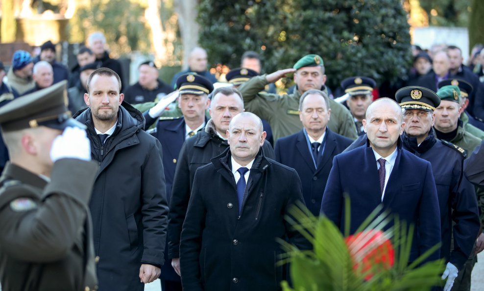 Šime Erlić, Tomo Medved i Ivan Anušić