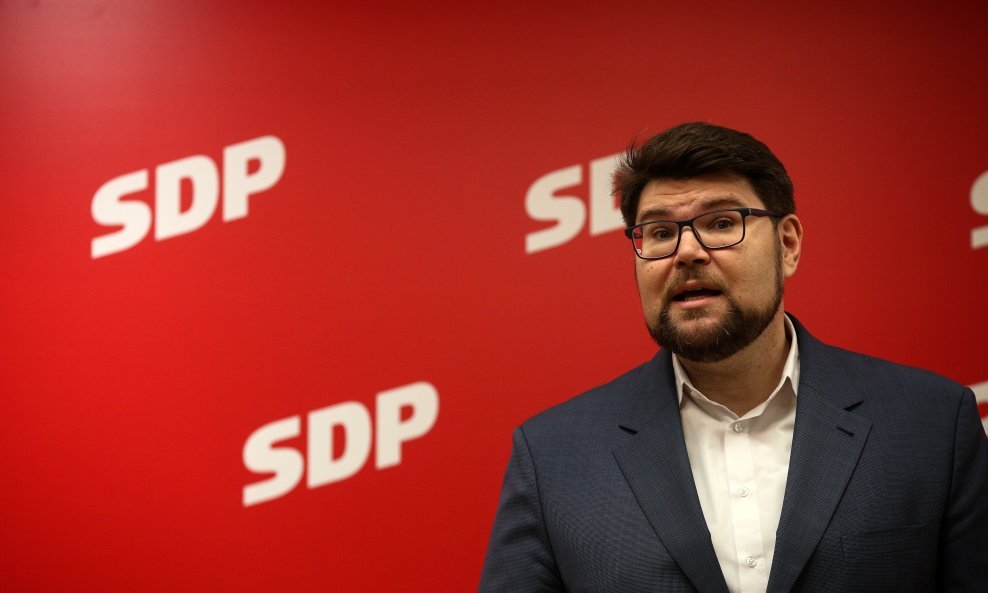 Peđa Grbin, predsjednik SDP-a