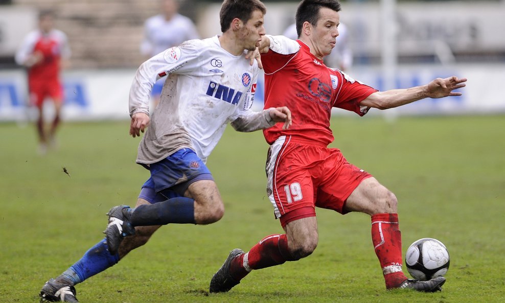 Drago Gabrić i Ivan Medvid, Hajduk - Cibalia, 4. ožujka 2009.