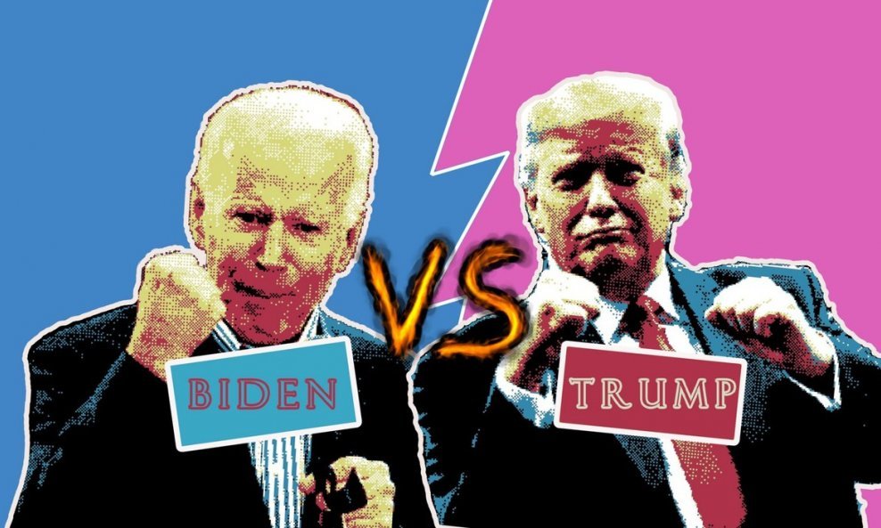 Biden i Trump