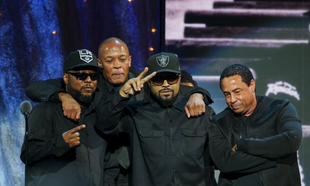 MC Ren, Dr. Dre, Ice Cube i DJ Yella iz N.W.A.