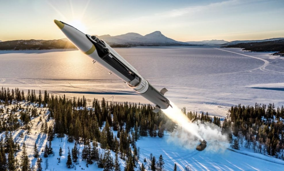 Novi projektil GLSDB koji su razvili Boeing i Saab