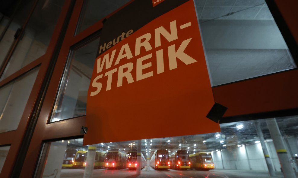 Štrajk u njemačkom javnom prijevozu