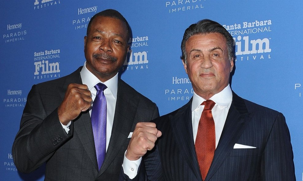 Carl Weathers i Sylvester Stallone