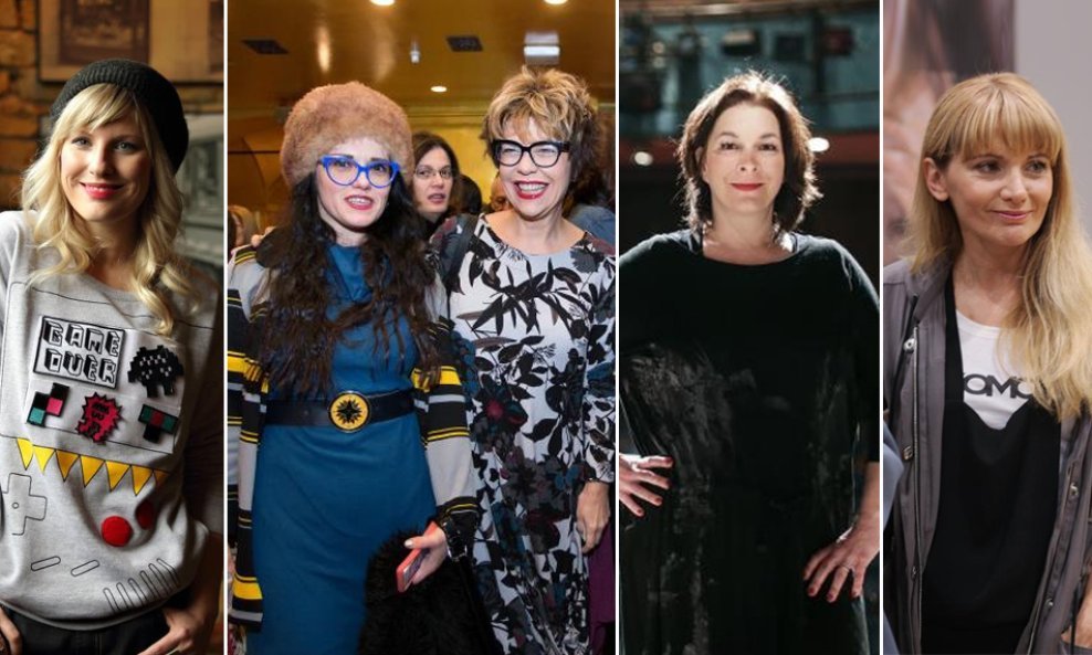 Ida Prester, Ivanka Mazurkijević, Željka Udovičić Pleština, Barbara Nola i Jelena MIholjević podržale su prijateljicu i kolegicu Ninu Violić