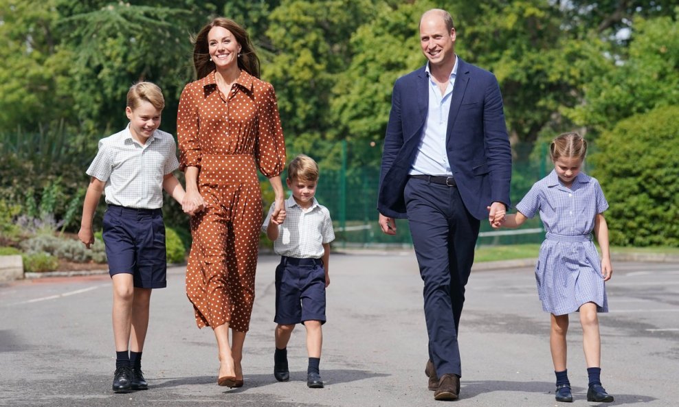 Princ George, Kate Middleton, princ Louis, princ William, princeza Charlotte