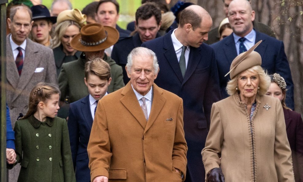 Kralj Charles III s obitelji